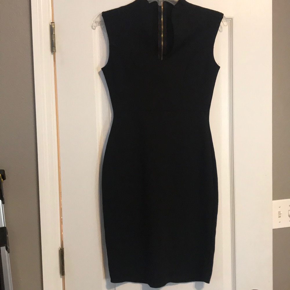 Black mini dress size medium